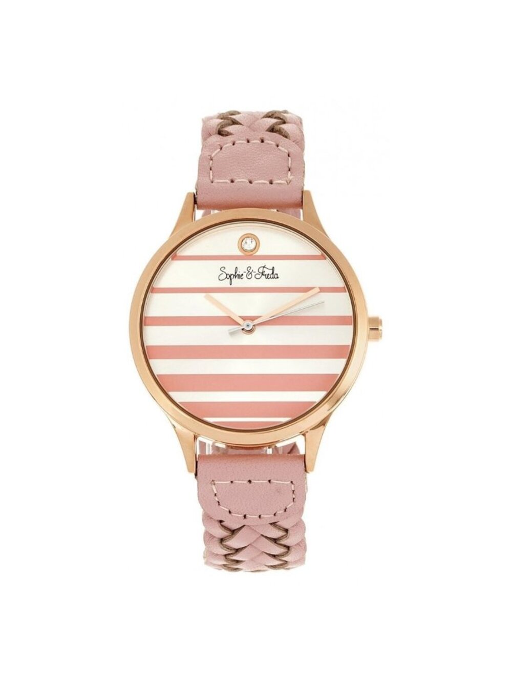 NWT Sophie And Freda Tucson Silver Dial Ladies Watch